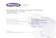 BenQ Solar Photovoltaic Modules Installation Guide (IEC, ETL)€¦ · 2 Chapter 1 General Information 1.1 Introduction The following is the product installation guide for the BenQ