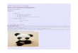 Le Panda heureux, Eserehtanin€¦ · Eserehtanin:Si vous avez fait le Raton-Laveur dans mon post précédent, celui-ci ne sera pas si difficile. C'est un peu la même chose, avec