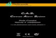 C.A.S. Caravan Alarm System - Thitronik GmbH€¦ · 1.9.2 Remplacer la pile du capteur magnétique : - Ouvrir le boîtier en soulevant légèrement au niveau de l’encoche du côté