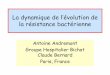 La dynamique de l’évolution de la résistance bactérienneentouftoa.free.fr/dynamique de la resistance bacterienne.pdf · Emergence de la résistance au niveau du site infectieux