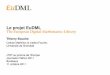 Le projet EuDML - The European Digital Mathematics Librarybouche/Slides/EUDML_Fredoc.pdf · Dimension modeste, forte croissance Une estimation de la taille du corpus mathématique
