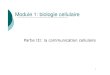 Module 1: biologie cellulaire - LeWebP£©dagogique ... Module 1: biologie cellulaire Partie III: la communication