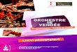 ORCHESTRE - edap.vendee.fr · grattant un instrument. Les percussions les plus courantes dans un orchestre symphonique sont les timbales, le triangle et les cymbales. Tu observeras