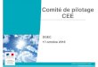 Comité de pilotage CEE...2018/10/17  · Ordre du jour • Résultats obtenus en matière de réduction de la consommation énergétique • Situation des demandes de CEE • Réconciliations
