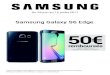 COUPON-ODR Samsung Galaxy S6 Edge - RueDuCommerce1/ Achetez un mobile SAMSUNG GALAXY S6 EDGE entre le 28/06/17 et le 15/07/17 inclus dans toutes les enseignes participantes. 2/ Remplissez