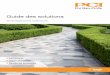 Guide des solutions amenagement Pantone - PCI France · Une couche de base rigide et perméable (en béton drainant) est plus raide et plus résistante aux déformations qu’une