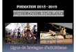 Formation 2018 - 2019 · 2018. 10. 27. · Formation 2018 - 2019. ... Sommaire - Guide d’utilisation de Logica (fichier PDF il vous faut au minimum acrobat reader pour visualiser