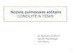 CONDUITE A TENIR - ONCLE PAULonclepaul.net/wp-content/uploads/2011/07/D-C-Nodule...CONDUITE A TENIR • Dr. Sanziana CORHUT • Service Pneumologie • CHU Nancy 2 Plan • Définition