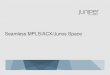 Seamless MPLS/ACX/Junos Space - OCS Distribution · 2012. 12. 25. · DSLAM OLT DSLAM OLT IP/MPLS Network ABRa ABRb IGP LDP DU 3 1 4 5 7 8 ... Maurício Ferreira da Costa, Product