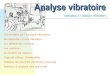 Analyse vibratoiresti-monge.fr/maintenance/maintenance_a1z2e3/TP...Modélisation d ’une vibration Pour modéliser un signal vibratoire, prenons le système masse ressort représenté