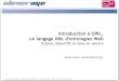 Introduction à OWL, un langage XML d'ontologies Web...Intriduction à OWL, un langage d'ontologies Web – 10 janvier 2006 – Xavier Lacot  3 Bref historique