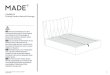 CHARLEY Charley Double Bed with Storage - Made.comCharley double bed with storage MK 1 20180607 1Made in China CHARLEY Charley Double Bed with Storage Recommendations for the continual