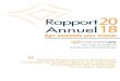 Rapport20 Annuel18 - ADRIQ · 2019. 4. 29. · Profil de l’ADRIQ-RCTi Représentation du RCTi Membres publics Membres privés 22 % 78 % Avec l’aide des différents acteurs de