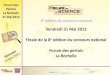 Vendredi 31 Mai 2013 Finale de la 8e édition du concours ......Le train à eau salée Collège Victor Hugo - Tulle 19 Université de Limoges 7e prix 1000 €+ Livre " À la découverte