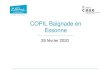 COPIL Baignade en Essonne · 2020. 5. 26. · 3 01-juin 01-juil. 01-août 01-sept. Ammonium (mg/L) Azote Kjedahl(mg/L) Concentration NH4 et NTK site du Coudray NH4 (mg/L) NTK (mg/L)
