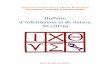 Bulletin d’information et de liaison 50 (2016)siècles), (Instrumenta Patristica et mediaevalia. Research on the Inherance of Early and Medieval Christianity, 70), Turnhout 2016,
