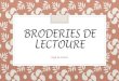 Broderie de lectoure - WordPress.com · 2015. 4. 23. · Mail : lectoure.broderies@wanadoo.fr Adresse : 56 rue Nationale - 32700 LECTOURE. Title: Broderie de lectoure Author: Remi