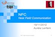 Near Field Communicationdr/XPOSE2012/NFC/ressources/NFC.pdf · NFC Near Field Communication 19/11/2012 Aurèle Lenfant NFC - Near Field Communication 1