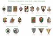 Principaux insignes de corps de la Légion étrangère...Régiments de cavalerie 1er REC 2e REC 1er REP 2e REP Régiments de parachutistes 3e REP Principaux insignes de corps de la