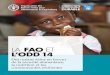 LA FAO ET L’ODD 14 · 2017. 11. 28. · de l’ODD 1, l’ODD 2, et l’ODD 8, la FAO agit de concert avec les gouvernements, les petits producteurs, les pêcheurs et leurs communautés,