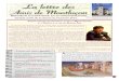 a lettre des - Amis de Montluconamis-de-montlucon.com/lettres/182-janvier-2014.pdf · Nicopolis, le 25 septembre 1396, qui se mua en désastre. Jean sans Peur était fait prisonnier