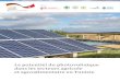 Le potentiel du photovoltaïque dans les secteurs agricole et … · 2020. 2. 5. · Le potentiel du photovoltaïque dans les secteurs agricole et agroalimentaire en Tunisie Publié