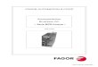FAGOR AUTOMATION S.COOP Accionamientos Brushless AC · MCSi-8/84 Regulación AC Brushless digital - Ref.1504 Par de pico (durante 3s) MCSi 15 L Nm 7,16 Par de pico (durante 3s) MCSi