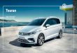 Touran - Volkswagen · 2021. 1. 13. · Touran. 2/30 Sommaire Équipements de série 03Principaux équipements de série Tarifs 04 Tarifs (TTC) : 5 places 05 Tarifs (TTC) : 7 places