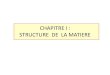 CHAPITRE I : STRUCTURE DE LA MATIEREfacmed-univ-oran.dz/ressources/fichiers_produits/fichier... · 2019. 10. 6. · 3. Desription quantique de l’atome H. 3.1 Nombres quantiques