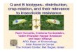 Q and B biotypes– distribution, crop-relation, and their relevance … · 2018. 12. 5. · Various populations of Bemisia tabaci collected in Israel, their biotype definition and