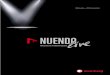 Nuendo Live – Mode d’Emploifenêtre principale de Nuendo Live. • Les fichiers de projet portent l’extension .nlpr. • Il n’est possible d’ouvrir qu’un projet à la fois