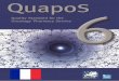 QuapoS 6 - Normes - ESOP · 3.1.1.3 Sas d'air 14 3.1.1.4 Zone de préparation / stockage 14 3.1.1.5 Salle de production 15 3.1.1.6 Zone de vérification et de libération 15 3.2 Équipement