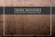 by ST AINER CATALOGUE PRODUITS 1/2020 - SUN WOOD · Panneau de particules Panneau de particules de haute qualité, format 2800 x 2070 mm, avec vernis de protection pour meubles Panneau