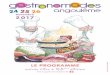 Novembre 2017 - GrandAngoulême · 2017. 11. 20. · 1- Cité de la bande dessinée, vaisseau Mœbius • BD tambouille 2- Place New York • Festival de food trucks 4- Marché des