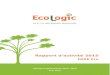 Rapport d’activité 2015 - EcoLogic · 2016. 7. 26. · Rapport 2015 – DEEE pro Ecologic Juin, 2016 3 1 EDITO 2015 : LE MOT DU PRESIDENT 2015 est la troisième année d’agrément