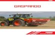 Distributeur d’engrais PRIMO - Maschio Gaspardo · 2019. 3. 25. · 4 PRIMO est le nouveau distributeur d’engrais GASPARDO. Disponible avec une largeur de caisse de 2,53m et 2,85m