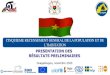 PRESENTATION DES RÉSULTATS PRELIMINAIRES...Burkina Faso Homme Femme Etat et structure de la population Population totale résidente : 20 487 979 habitants • Femmes 51,7% • Hommes