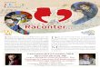 Raconter - JECJ Lorrainejecjlorraine.fr/pdf/2018/programmeJECJ 2018.pdf · 2018. 8. 26. · par la tradition et les événements de l’Histoire. Les chansons se font le théâtre
