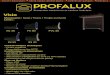 Visio - Profalux pro · Visio Limites utilisation lames Alu et PVC pour Visio Manœuvres Radio Manœuvre de secours Filaire Tirage direct (sauf PX55 et EX41) Tringle oscillante Réalisable