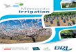 © BRLE Mémento Irrigation · Partie 1 : Contexte environnemental et volet réglementaire relatif à l’irrigation Partie 2 : Organisation et mode d’emploi des fiches d’irrigation
