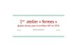 1er atelier « fermes - Le Grand Clermont...1408_Atelier_fermes_complet.pptx Author Sylvain DOUBLET Created Date 20171023145457Z 