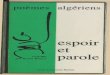 ARADOXALEMENT la poé-excerpts.numilog.com/books/9782907975681.pdf · Que ce soit l'occasion de ren- dre un hommage posthume à Pierre Seghers, poète lui-même et éditeur, qui eût