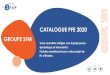 CATALOGUE PFE 2020 GROUPE SFM...CATALOGUE PFE 2020 Le Groupe SFM, membre de I’ITU-D (SFM TECHNOLOGIES, SFM INTERNATIONAL, SFM TELECOM, SFM EUROPE, SFM CAMEROUN et SFM BURKINA FASO),