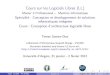 Cours sur les Logiciels Libres (LL) - Master 2 Professionnel …igm.univ-mlv.fr/~teresa/logicielsLIGM/documents/CoursLL/... · 2012. 9. 12. · 1 Objectifs,motivationducours Objectifs