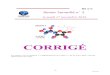 CORRIGÉ - AlloSchool · 2018. 2. 20. · EXERCICE 2 : LE FER DANS LE METABOLISME HUMAIN Fer et métabolisme humain La vitamine C est un cofacteur enzymatique impliqué dans de nombreuses