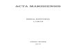 ACTA MARISIENSIS ACTA MARISIENSIS SERIA HISTORIA 1/2019 CONTENTS - SOMAIRE - INDICE Studii - Studies