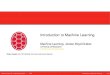 Introduction to Machine Learningjbg/teaching/CMSC_726/07a.pdf · 2019. 10. 21. · Introduction to Machine Learning Machine Learning: Jordan Boyd-Graber University of Maryland SUPPORT