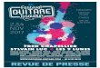 REVUE DE PRESSE - Festival Guitare Issoudun (officiel)de+presse++VVL.pdfbord en quartet avec son Tribute to Pat Metheny puis Fred Chapellier, guitariste des Vieilles Canail-les, et
