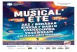 MUSICAL’ETE : LE FESTIVAL DE LA DIVERSITÉ...MUSICAL’ETE, LE RENDEZ-VOUS MUSICAL INCONTOURNABLE La Ville de Saint-Dizier annonce une programmation contemporaine et familiale pour