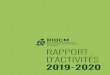 RAPPORT D’ACTIVITÉS 2019-2020 · 2020. 12. 7. · GRAAC : Groupe de réflexion sur l’autonomie de l’action communautaire MSSS : ministère de la Santé et des Services sociaux